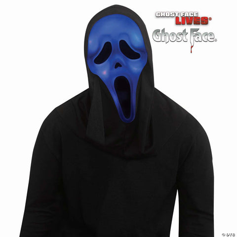 <html>Adults Ghost Face<sup>®</sup> Color Changing Full Mask with Hood</html>