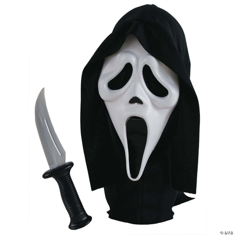 Ghostface Mask with Knife - Scream