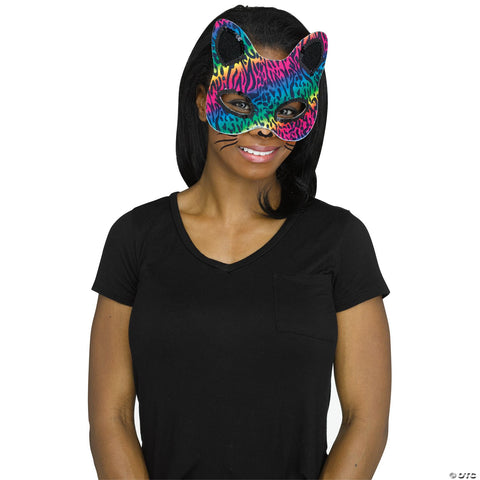 Cat Masks With Tattoos Rainbow