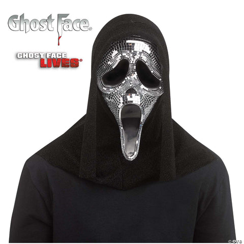 <html>Adults Dead By Daylight™ Ghost Face<sup>®</sup> Disco Mirror Full Mask - One Size</html>
