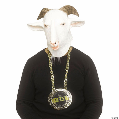 G.O.A.T. Mask & Medallion Costume Accessory Kit