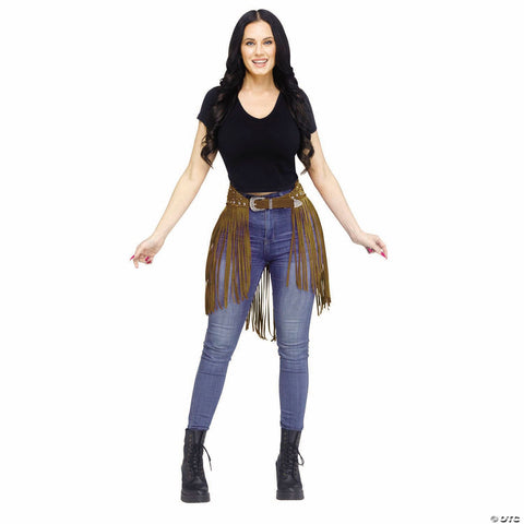 Adults Brown Festival Cowgirl Belt Costume Accessory