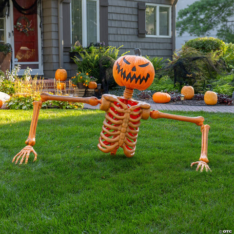 4 Ft. Jack-O'-Lantern Groundbreaker Halloween Outdoor Decoration