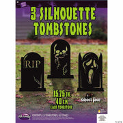 ghost-face-silhouette-tombstones-set-of-3