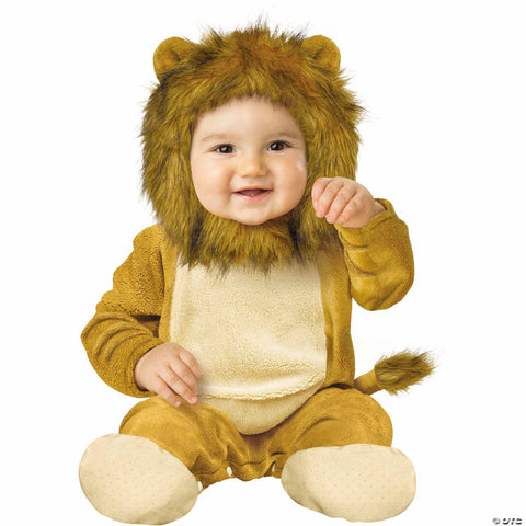 Baby Brown Jumpsuit Cuddly Lion Costume -  12-24 Months