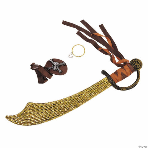Adults Pirate Costume Accessories with Bling