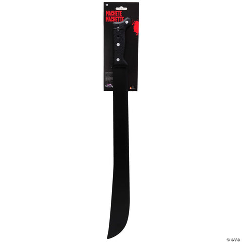 27" Machete with Black Blade