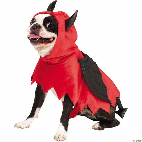 Pet Poncho Devil Doggie Halloween Costume - Large-Extra Large 30-75 lbs.