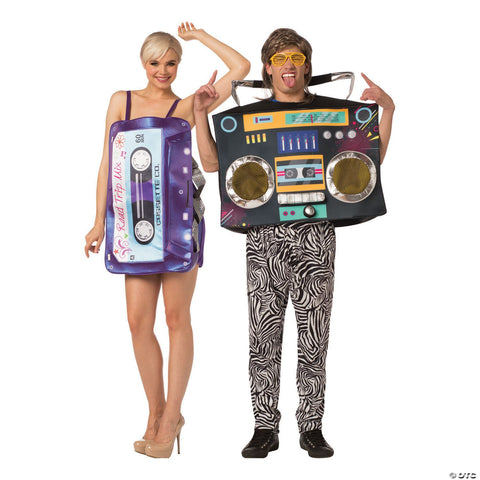 MIX TAPE DRESS BOOM BOX COUPLE