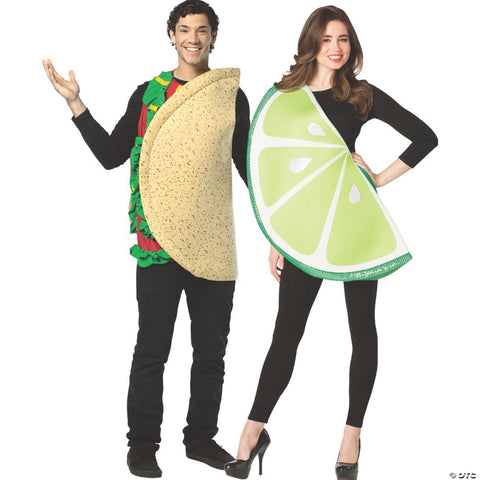 Taco & Lime Slice Couples Costume