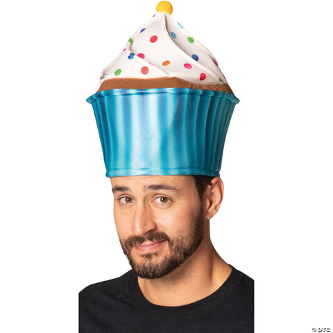 Blue Cupcake Hat
