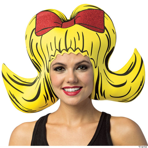 Comic Bouffant Foam Wig