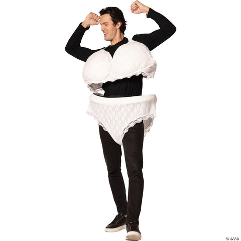 Lace Underwear and Bra Adult Costume