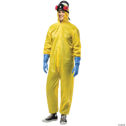 Toxic Hazmat Suit Adult Cotume