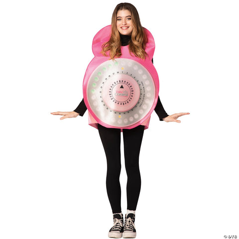 Birth Control Contraceptive Pack   Adult Costume