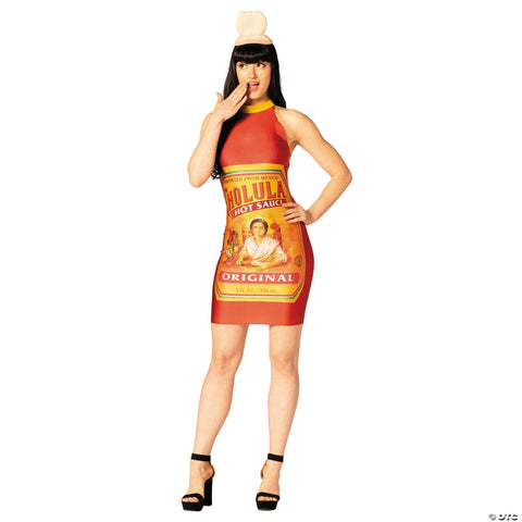 Adults Cholula™ Hot Sauce Dress Costume - Extra Small/Small 0-4