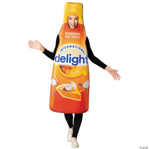 Adults International Delight™ Pumpkin Spice Creamer Costume