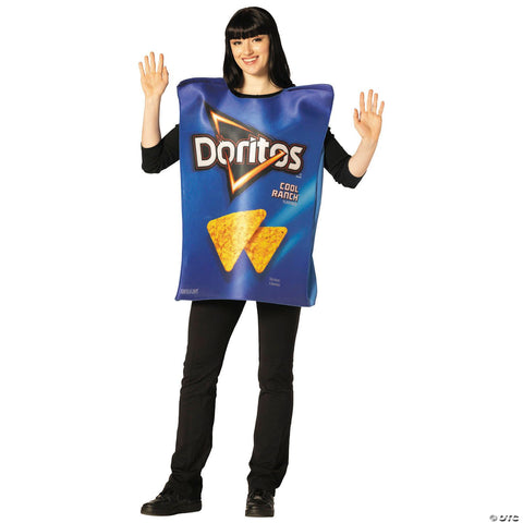 Adults Doritos™ Cool Ranch Bag Tunic Costume - One Size