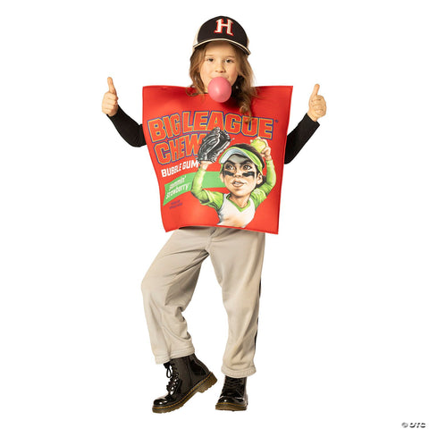Kids Big League Chew® Slammin' Strawberry Gum Pouch Tunic Costume - 7-10