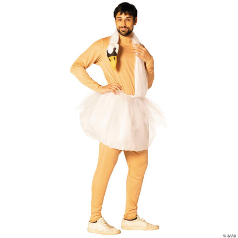 Adults White Swan Foam Costume - Large/Extra Large