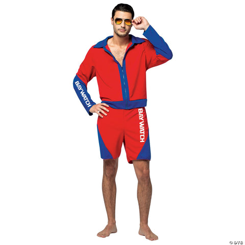 Men's Baywatch Lifeguard Suit
