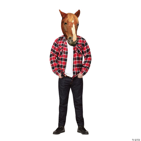Horse Head Photo-Real Costume