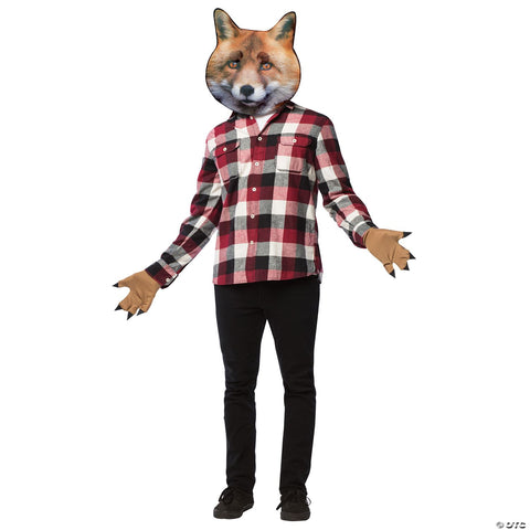 Fox Head with Paws