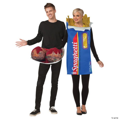 Spaghetti & Meatballs Couple Costume