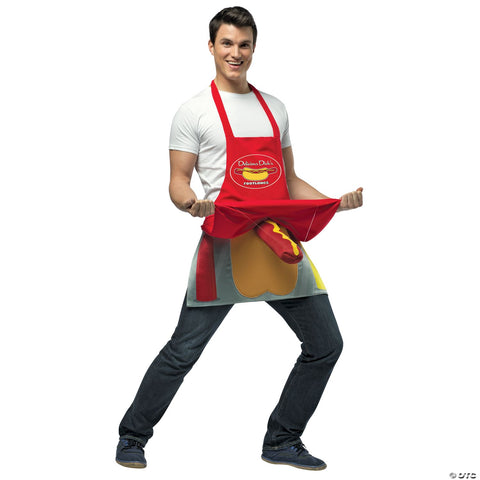Hot Dog Vendor Dirty Apron Costume