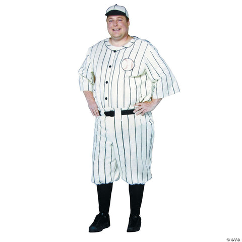 Men's Plus Size Old Tyme Baseball Player