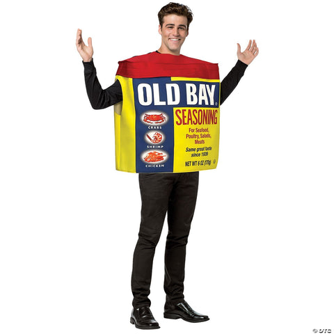 Adults Old Bay Seasoning Can Costume