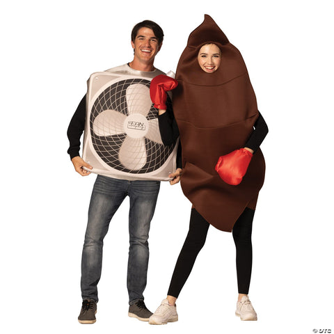 Adults Shit Hits the Fan Couples Costume