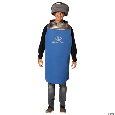 Adults Aqua Can Water Bottle Costume