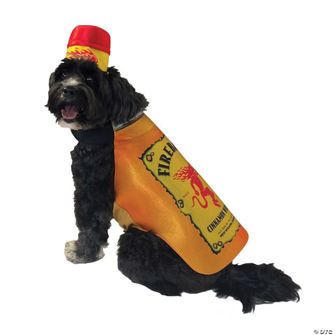 Fireball™ Bottle Dog Costume - Large-Extra Large