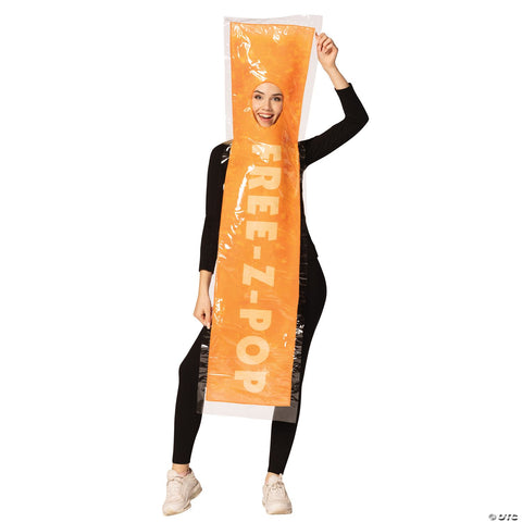 Adults Orange Free-Z-Pop Ice Costume