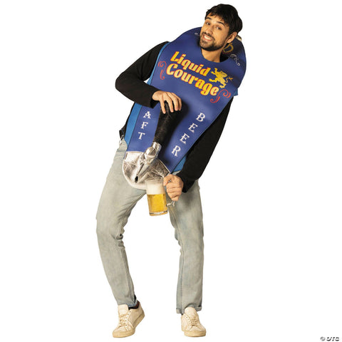 Adults Beer Tap Sleeveless Tunic Costume - One Size