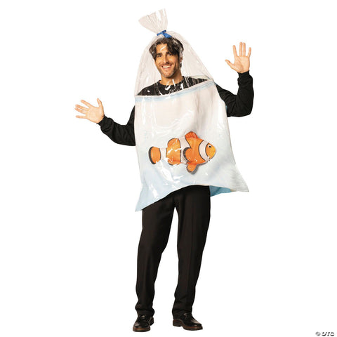 Adults Bag of Fish Tunic Costume - One Size
