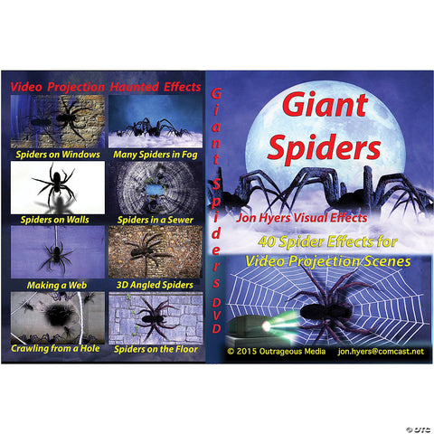 DVD Giant Spiders Crawling