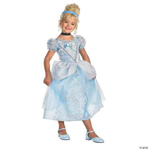 Girl's Cinderella Deluxe Costume