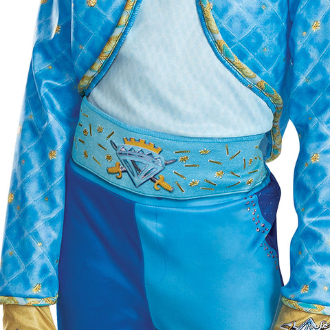 Girl’s Deluxe Disney’s Descendants 4: The Rise of Red Chloe Charming Costume -  7-8 | Horror-Shop.com