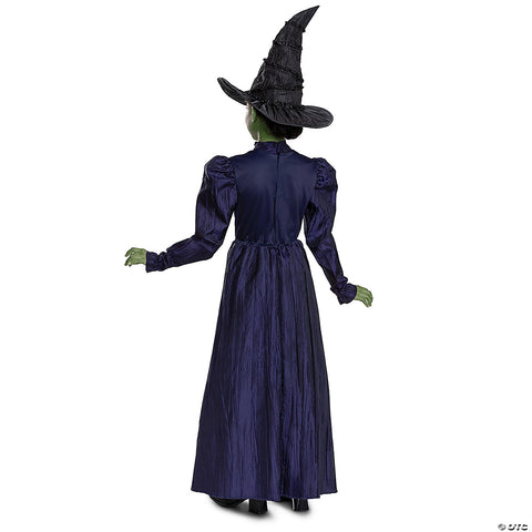 Girl’s Deluxe Wicked™ Elphaba Purple Dress Costume - Large 10-12 | Horror-Shop.com
