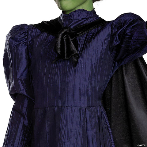 Girl’s Deluxe Wicked™ Elphaba Purple Dress Costume - Large 10-12 | Horror-Shop.com