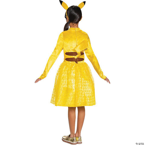 Girl's Pikachu Classic Costume | Horror-Shop.com
