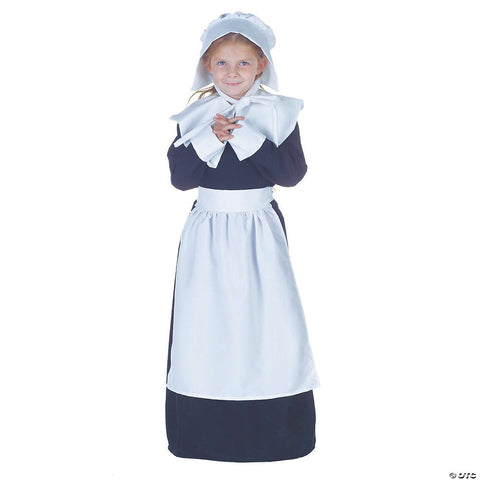 Girl's Pilgrim Girl Costume