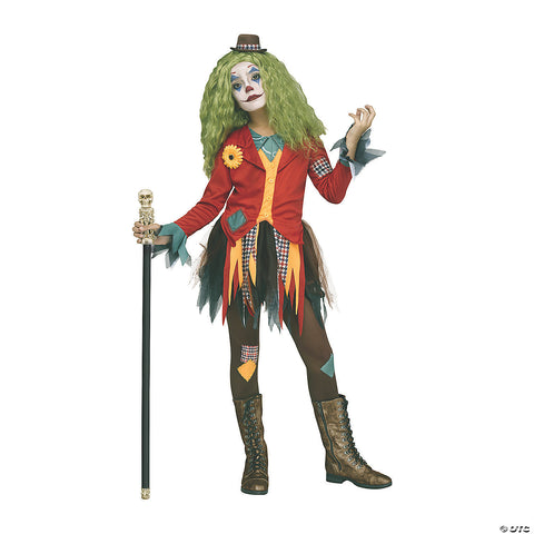 Girl's Rowdy Clown Costume | Horror-Shop.com