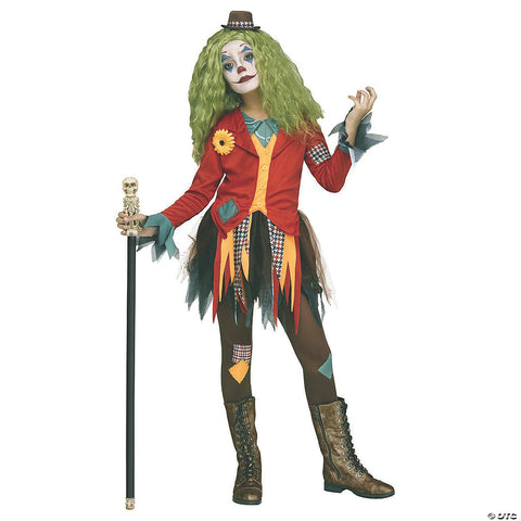 Girl's Rowdy Clown Costume | Horror-Shop.com
