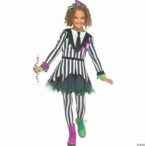 Girls Multicolored Polyester Silly Spirit Costume - Large 12-14 | Horror-Shop.com