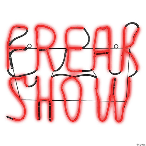 Freak Show "Light Glo" LED Neon Sign | Horror-Shop.com