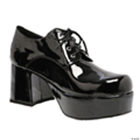 Men's Patent Leather Platform Shoe