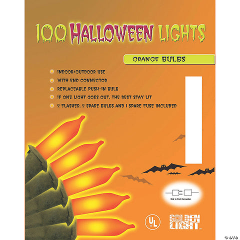 100-Light Halloween String Lights